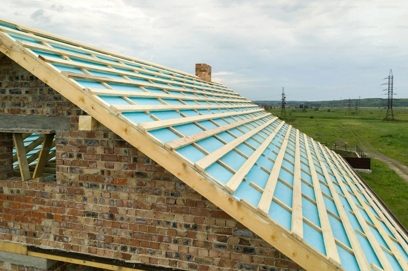 Installation of new roof